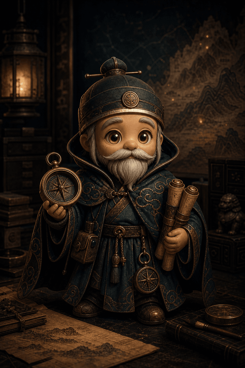 Chinese Mysteries mascot